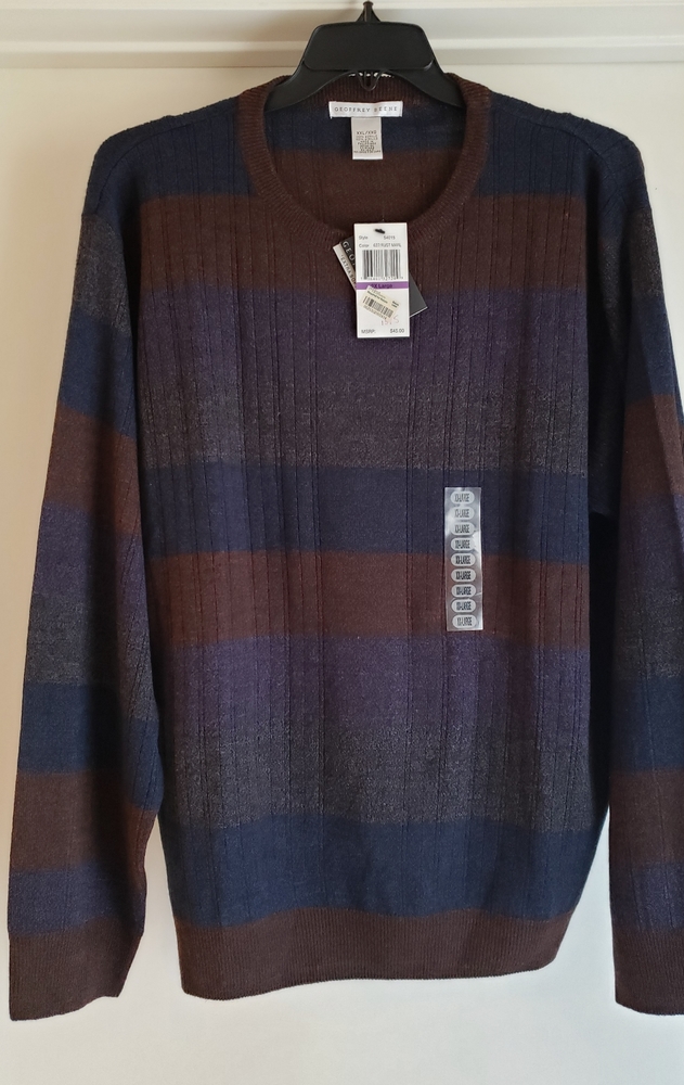 NWT! Men's Geoffrey Beene Sweater